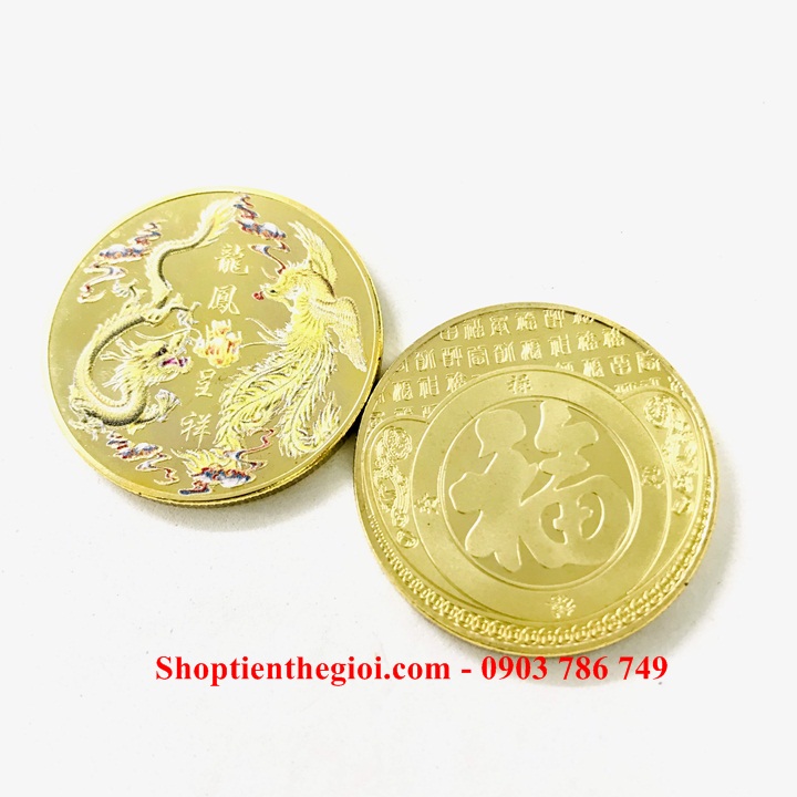 Xu Long Phụng In Màu Vàng - SP005270 